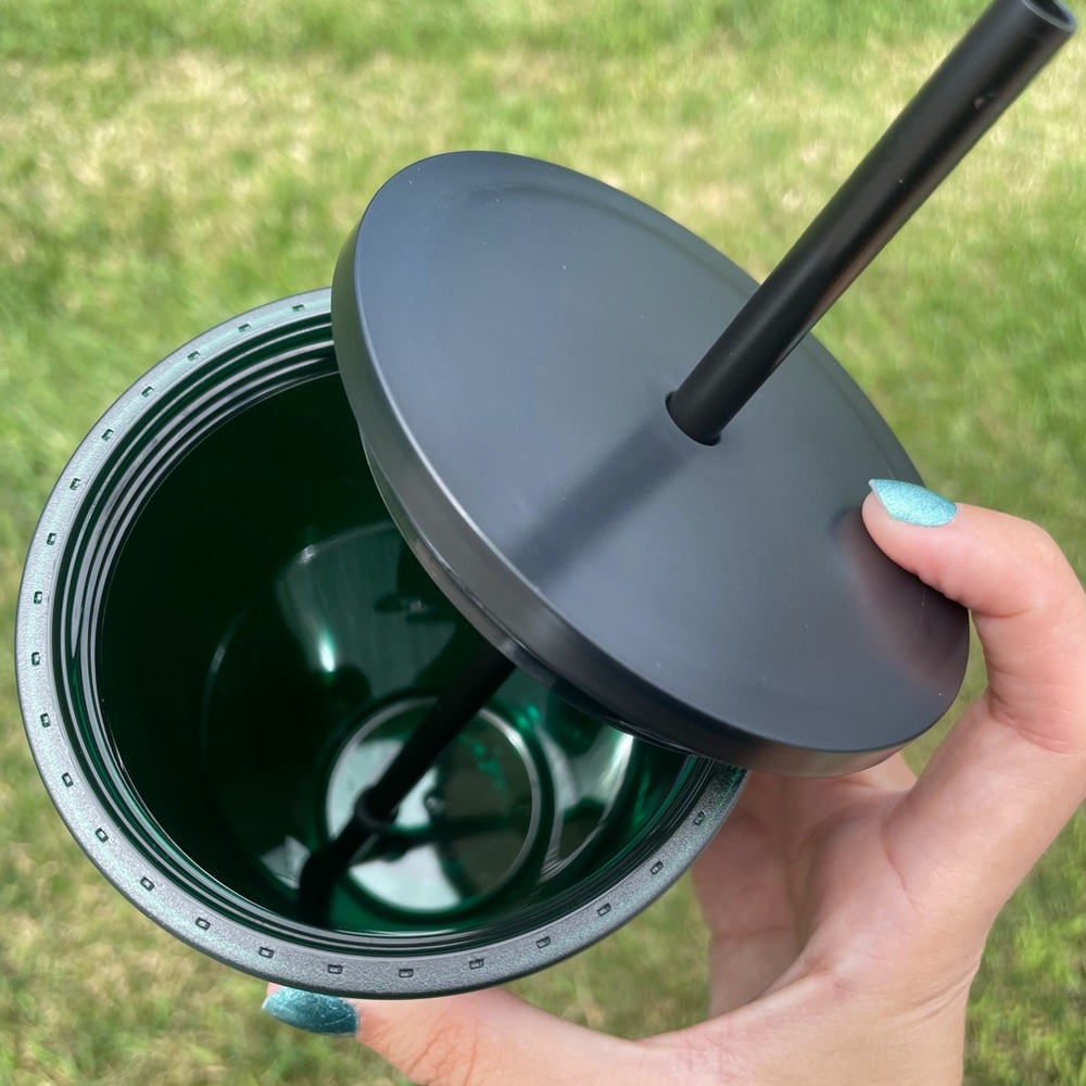 NEW Starbucks Black Matte Grande Tumbler Cold Cup - Picture 6 of 8